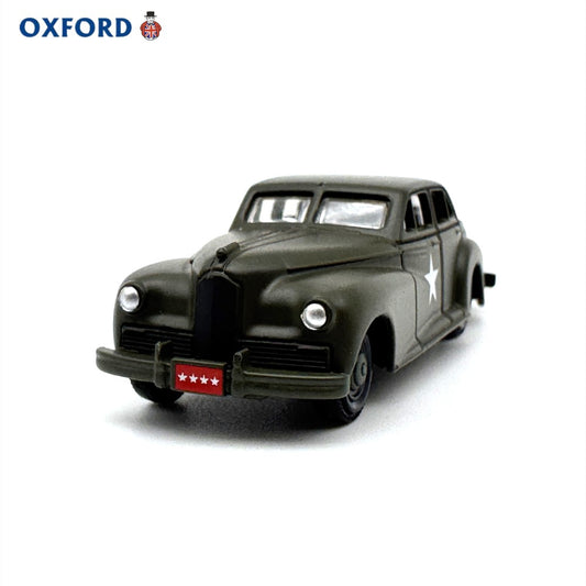 1/87 Scale 1942 Packard Clipper Touring Sedan US Army Staff Car Diecast Model