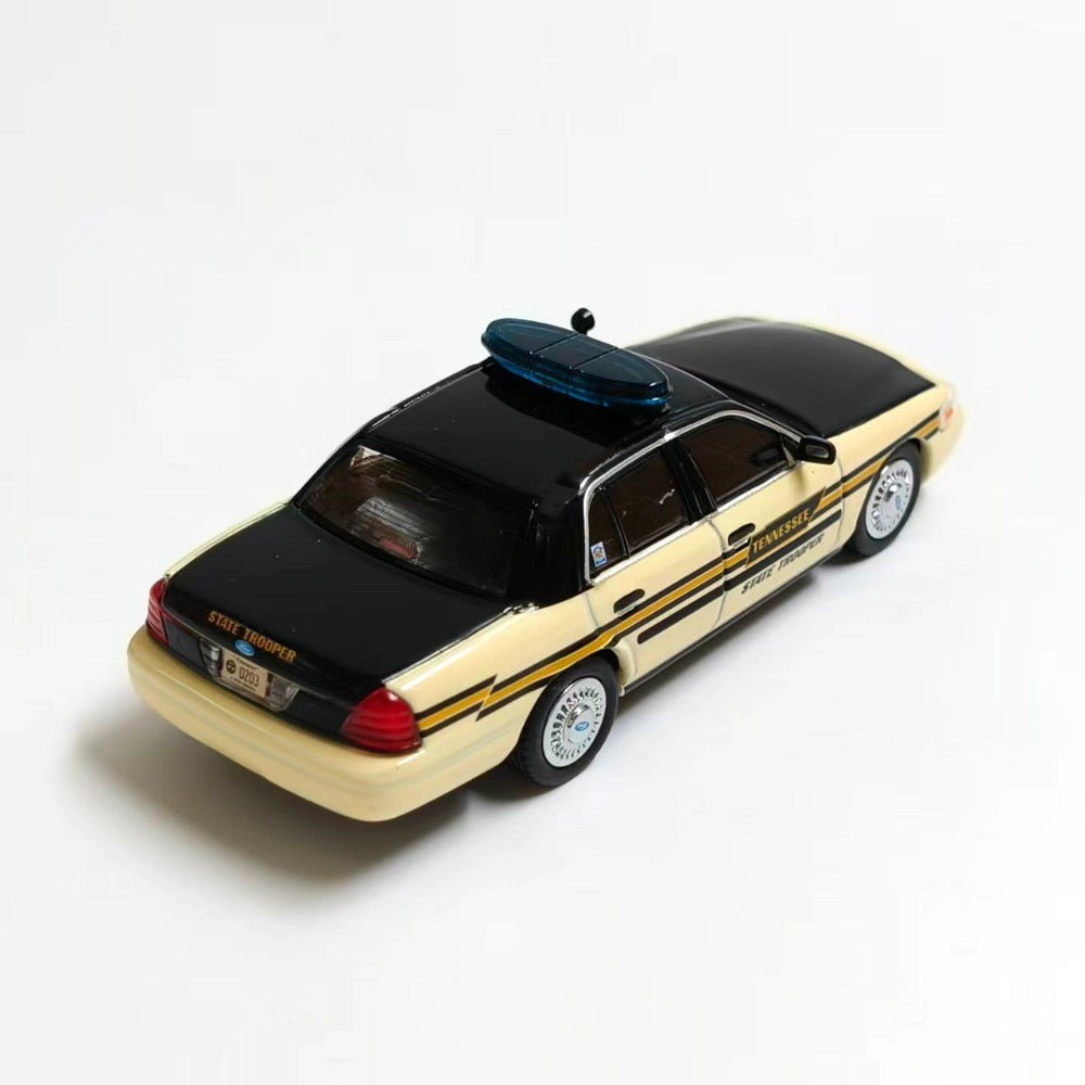 1/64 Scale Ford Crown Victoria Tennessee State Trooper Highway Patrol Diecast Model Car
