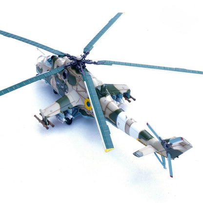 1/72 Scale Mil Mi-24P Attack Helicopter Ukrainian Army Diecast Model