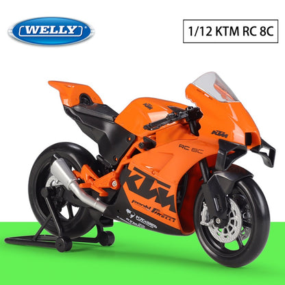 1/12 Scale KTM RC 8C Motorcycle Diecast Model