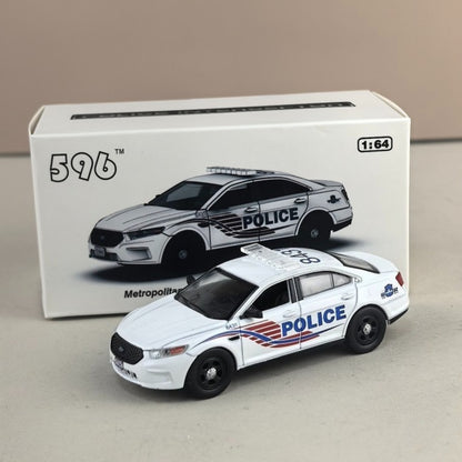 1/64 Scale Ford Taurus MPDC Washington DC Police Interceptor Sedan Diecast Model Car