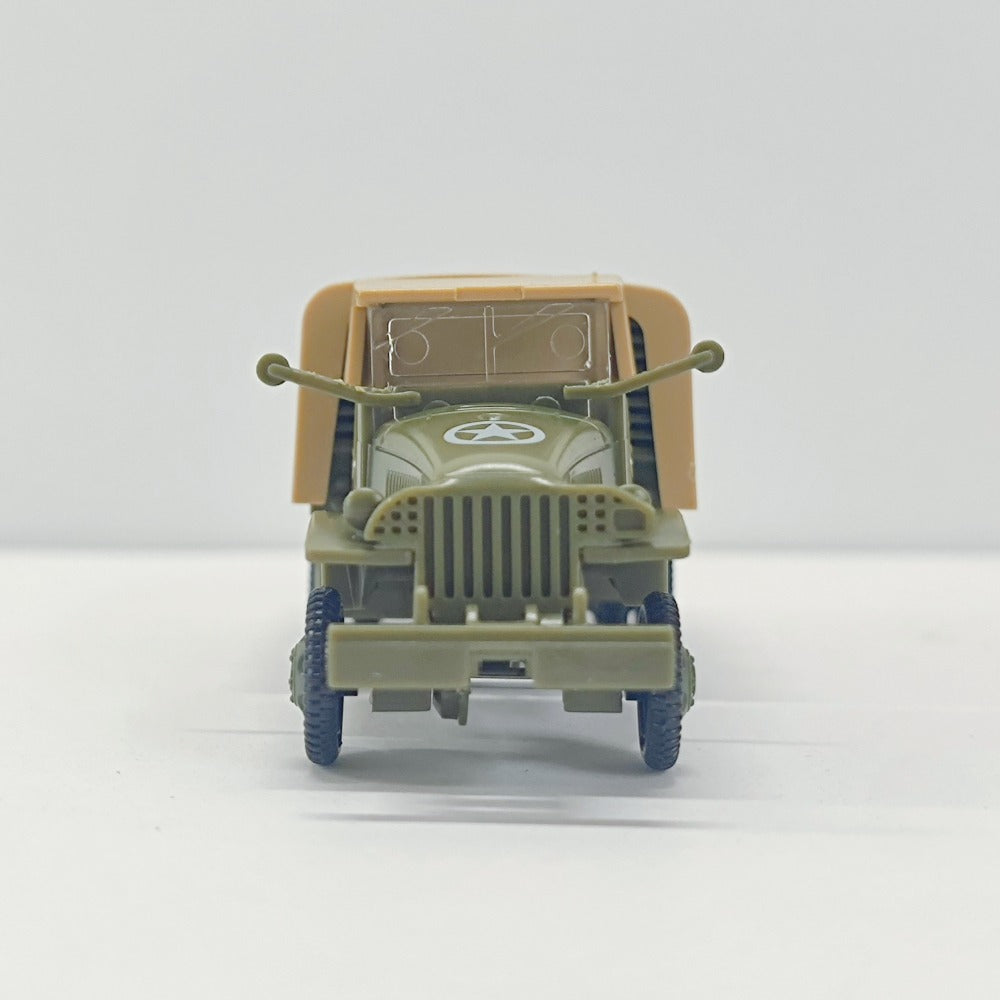 1/72 Scale GMC CCKW-353 US Military Truck Pre-built Plastic Collectible Model
