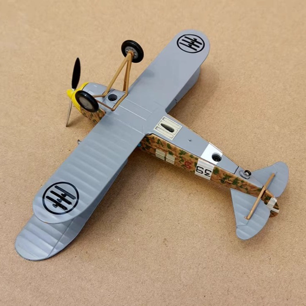 1/72 Scale IMAM Ro.37 Italian Reconnaissance Biplane Diecast Model Aircraft