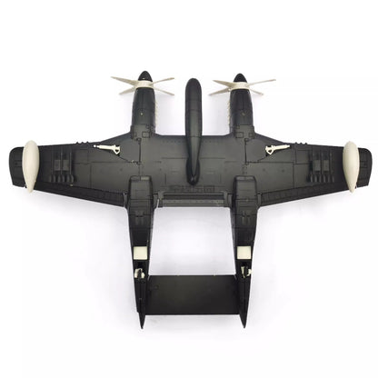 1/48 Scale North American F-82 Twin Mustang US Long-Range Escort Fighter Pre-built Plastic Collectible Model Aircraft