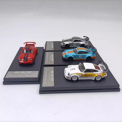 1/64 Scale RWB Porsche 911 (964) Sports Car Diecast Model
