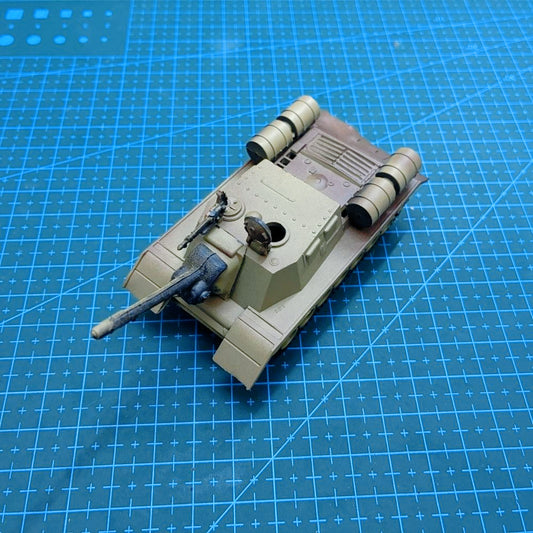 1/72 Scale ISU-152 Soviet Self-Propelled Heavy Assault Gun Pre-built Plastic Collectible Model