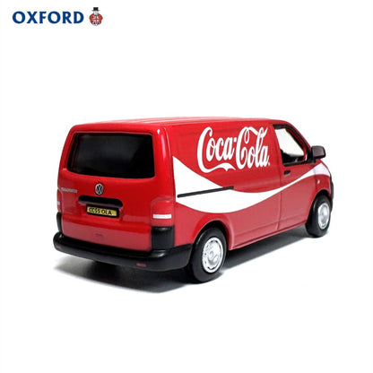 1/76 Scale Volkswagen Transporter T5 Van Coca Cola Diecast Model Car