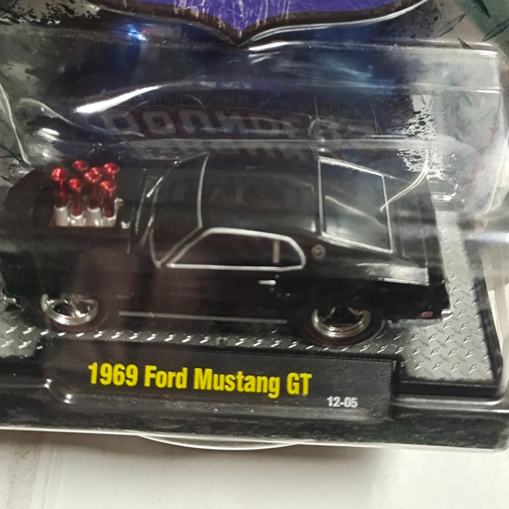 1/64 Scale 1969 Ford Mustang GT M2 Ground Pounders Diecast Model Car