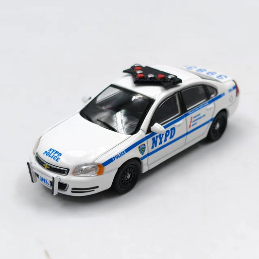1/64 Scale Chevrolet Impala NYPD Police Car Diecast Model