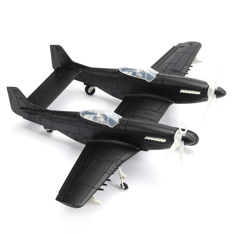 1/48 Scale North American F-82 Twin Mustang US Long-Range Escort Fighter Pre-built Plastic Collectible Model Aircraft
