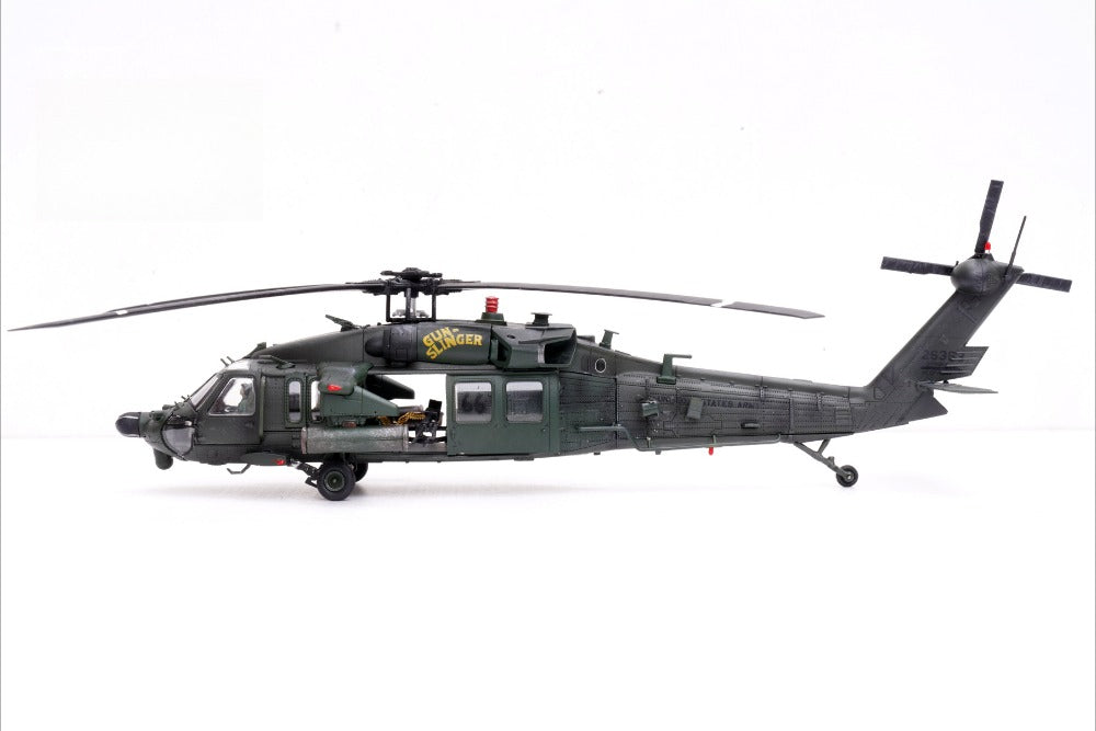 1/72 Scale Sikorsky MH-60L Black Hawk Military Utility Helicopter US Army Super 66 Gunslinger Diecast Model