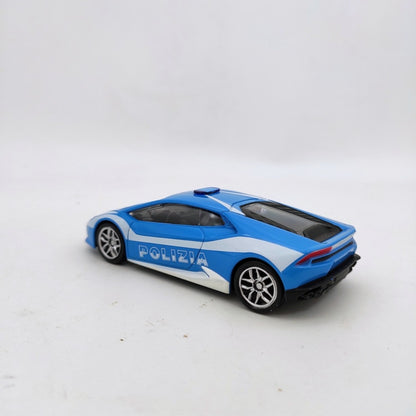 1/43 Scale Lamborghini Huracan Italy Polizia Diecast Model Car