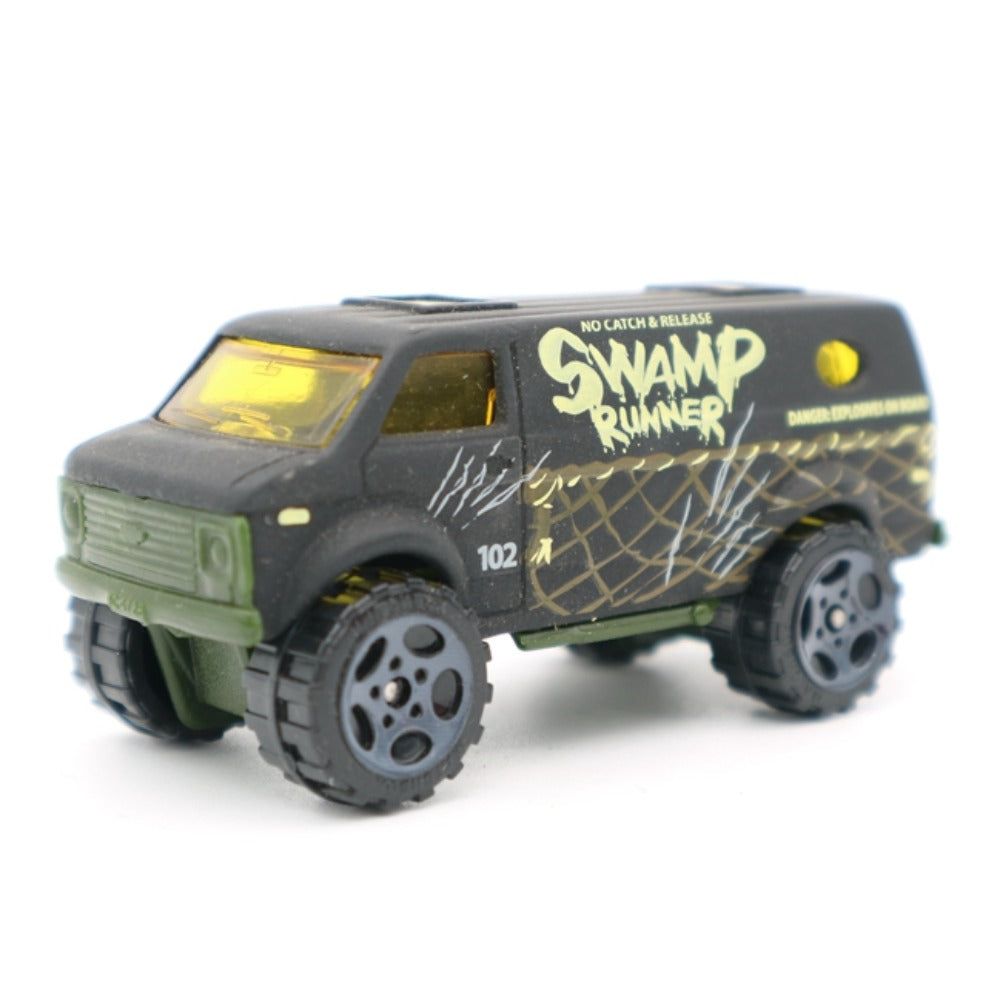 1/74 Scale Matchbox 4X4 Chevy Van Swamp Runner Diecast Model Car