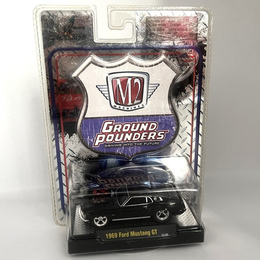 1/64 Scale 1969 Ford Mustang GT M2 Ground Pounders Diecast Model Car