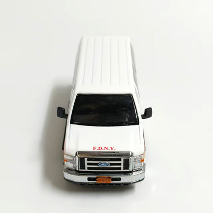 1/64 Scale Ford E-Series E-350 Van New York City Fire Department FDNY Diecast Model