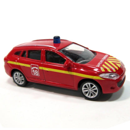 1/64 Scale 2009 Renault Megane Police Car Diecast Model