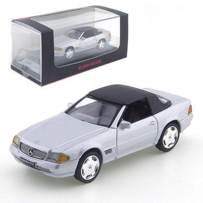 1/64 Scale Mercedes-Benz R129 SL500 Convertible Diecast Model Car