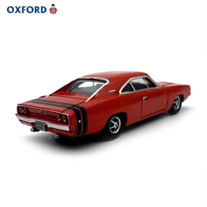 1/87 Scale 1968 Dodge Charger Mid-size Muscle Car Diecast Model
