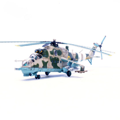 1/72 Scale Mil Mi-24P Attack Helicopter Ukrainian Army Diecast Model
