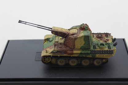 1/72 Scale 5.5cm Ziwilling Flakpanzer WWII German Anti-Aircraft Tank Pre-Built Model
