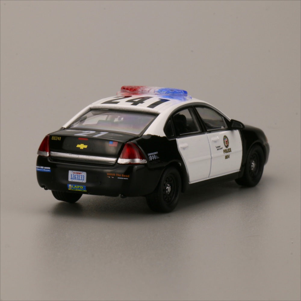 1/64 Scale Chevrolet Impala LAPD Police Car Diecast Model