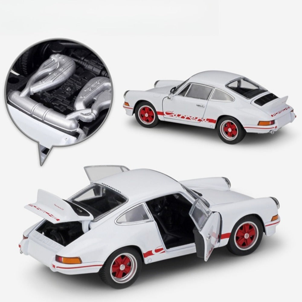 1/24 Scale 1973 Porsche 911 Carrera RS 2.7 Diecast Model Car