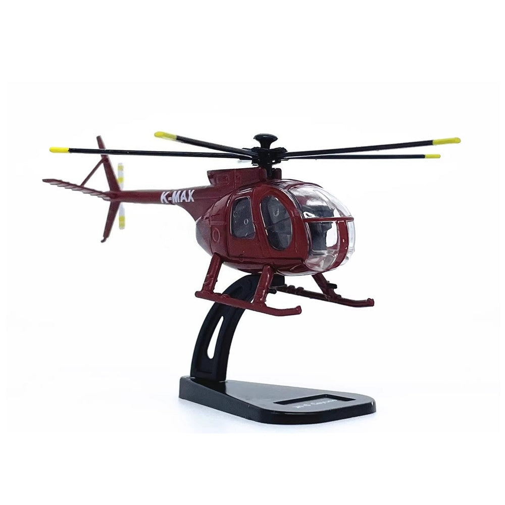 1/100 Scale Hughes OH-6 Cayuse Light Helicopter Diecast Model