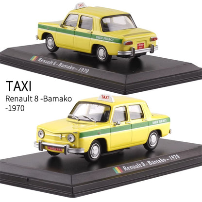 1/43 Scale 1970 Renault 8 Bamako Taxi Diecast Model Car