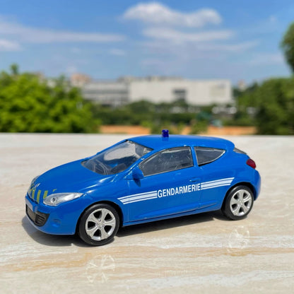 1/43 Scale Renault Megane Police Car Diecast Model