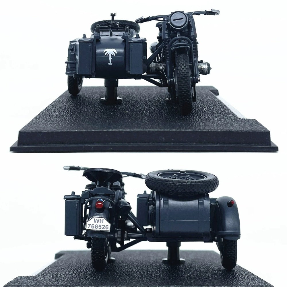 1/24 Scale BMW R75 Motorcycle & Sidecar Diecast Model