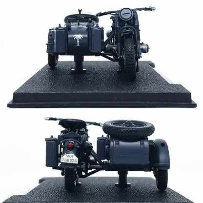 1/24 Scale BMW R75 Motorcycle & Sidecar Diecast Model