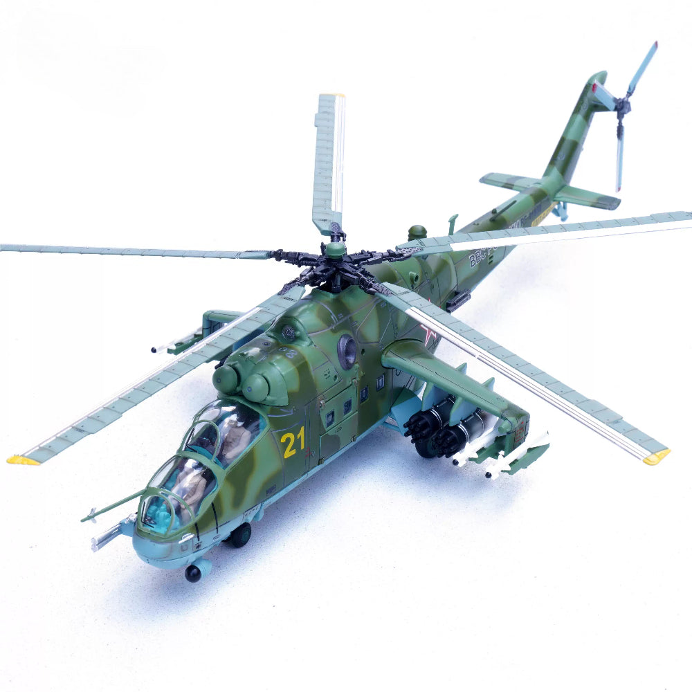 1/72 Scale Mil Mi-24P Helicopter Russian Air Force Khmeimim Air Base Diecast Model