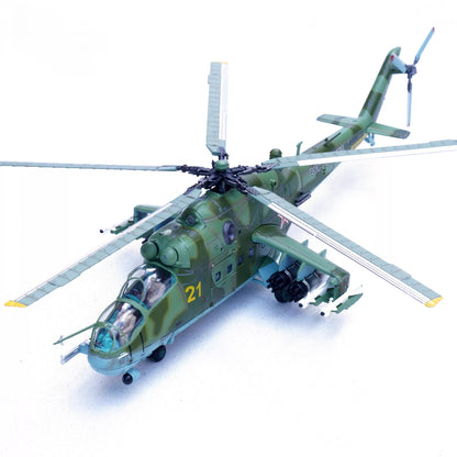 1/72 Scale Mil Mi-24P Helicopter Russian Air Force Khmeimim Air Base Diecast Model