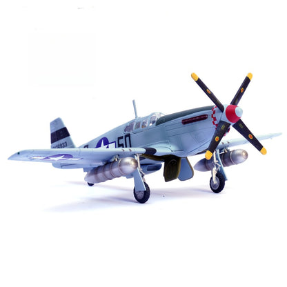 1/72 Scale P-51B Mustang Bonny Bea Jeep Madam Queen Virginia 504FS 339FG USAAF WWII Fighter Diecast Model Aircraft