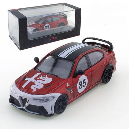 1/64 Scale Alfa Romeo Giulia GTAm Compact Executive Car Diecast Model