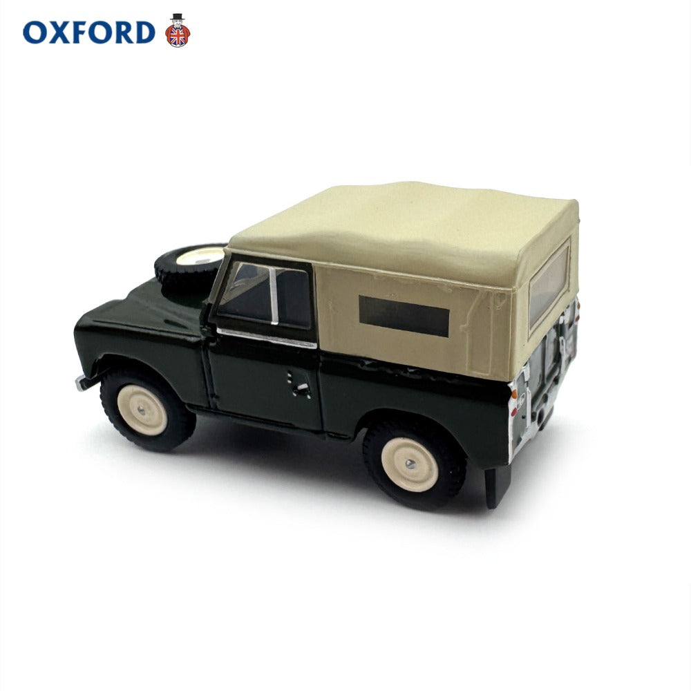 1/76 Scale Land Rover Series IIA SWB Canvas Diecast Model Car