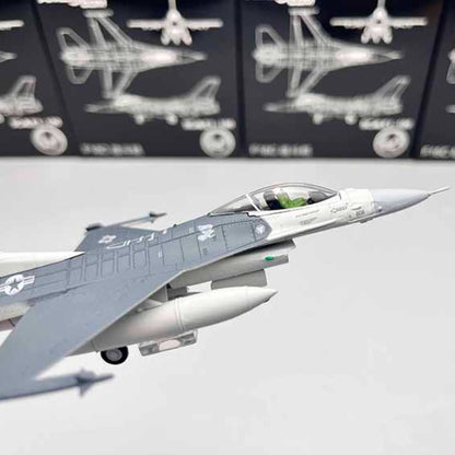 1/100 Scale General Dynamics F-16C Fighting Falcon US Fighter Aircraft Diecast Model