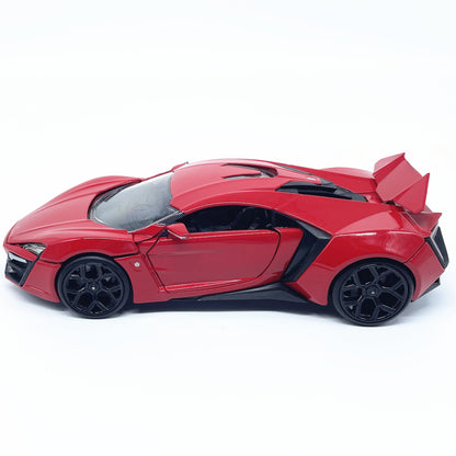 1/24 Scale W Motors Lykan HyperSport Sports Car Diecast Model