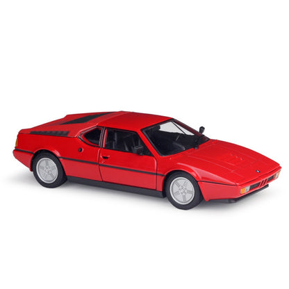 1/24 Scale BMW M1 Sports Car Diecast Model