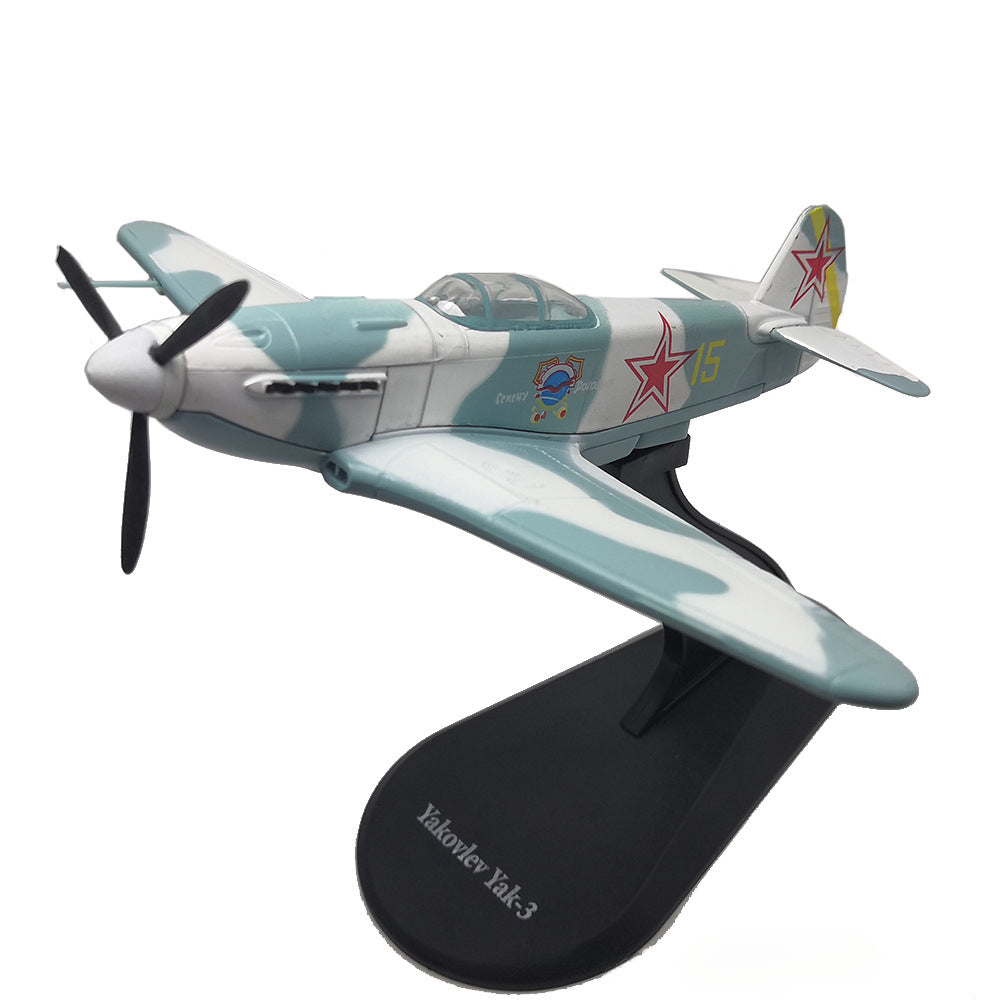 1/72 Scale Yakovlev Yak-3 WWII Soviet Fighter Diecast Model Aircraft