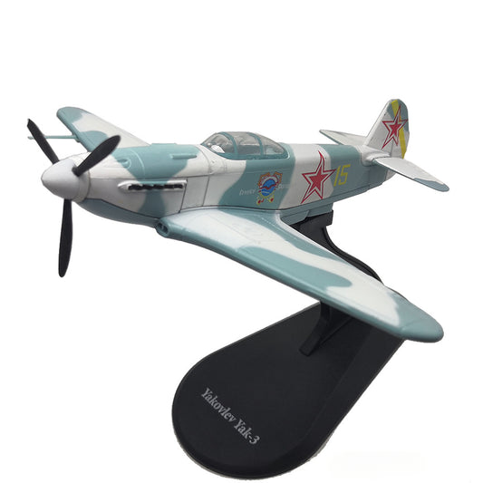 1/72 Scale Yakovlev Yak-3 WWII Soviet Fighter Diecast Model Aircraft