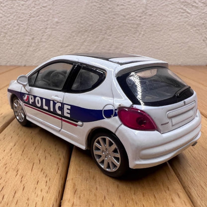 1/43 Scale Peugeot 207 Police Car Diecast Model