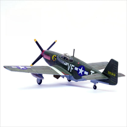 1/72 Scale P-51B Mustang Shangri-La WWII USAAF 336FS 4FG Fighter Diecast Model Aircraft