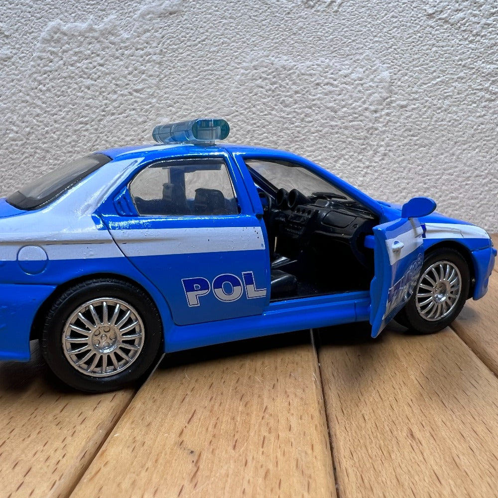 1/32 Scale Alfa Romeo 156 GTA Police Car Diecast Model