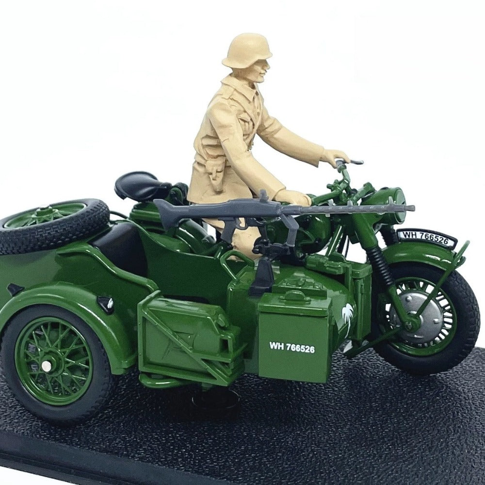 1/24 Scale BMW R75 Motorcycle & Sidecar Diecast Model