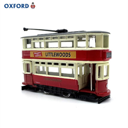 1/148 Scale No. 38 London Tram Double-Decker Bus Diecast Model