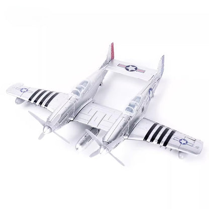 1/48 Scale North American F-82 Twin Mustang US Long-Range Escort Fighter Pre-built Plastic Collectible Model Aircraft