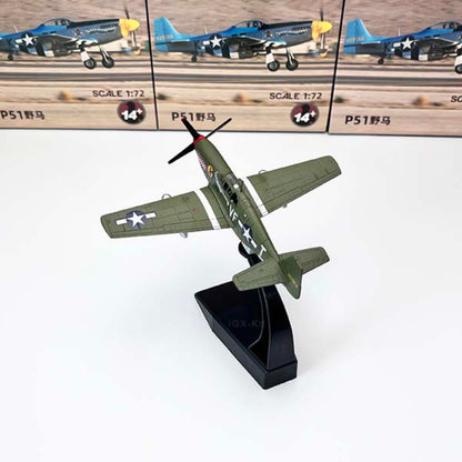 1/72 Scale North American P-51 Mustang 36913 VF-T WWII Fighter Diecast Model Aircraft