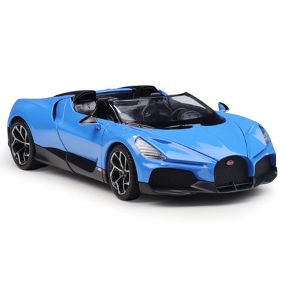 1/24 Scale Bugatti W16 Mistral Sports Car Diecast Model