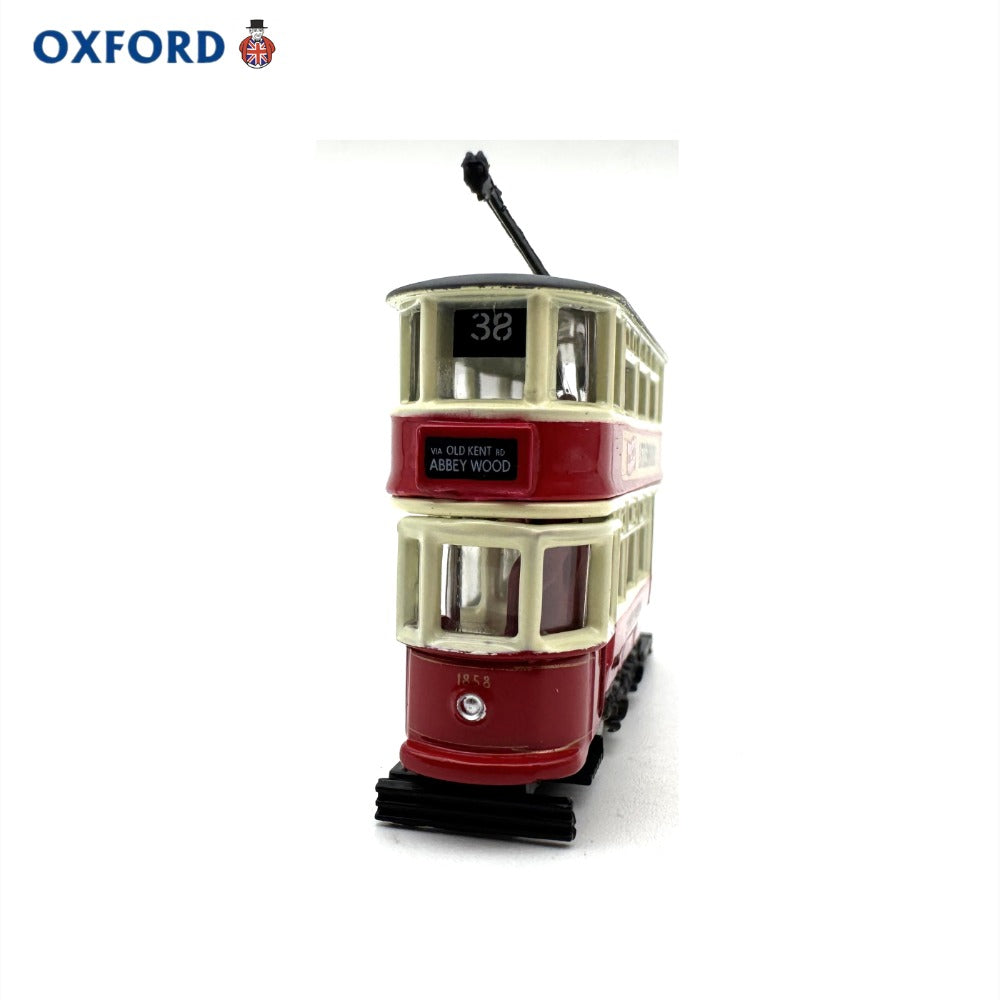 1/148 Scale No. 38 London Tram Double-Decker Bus Diecast Model